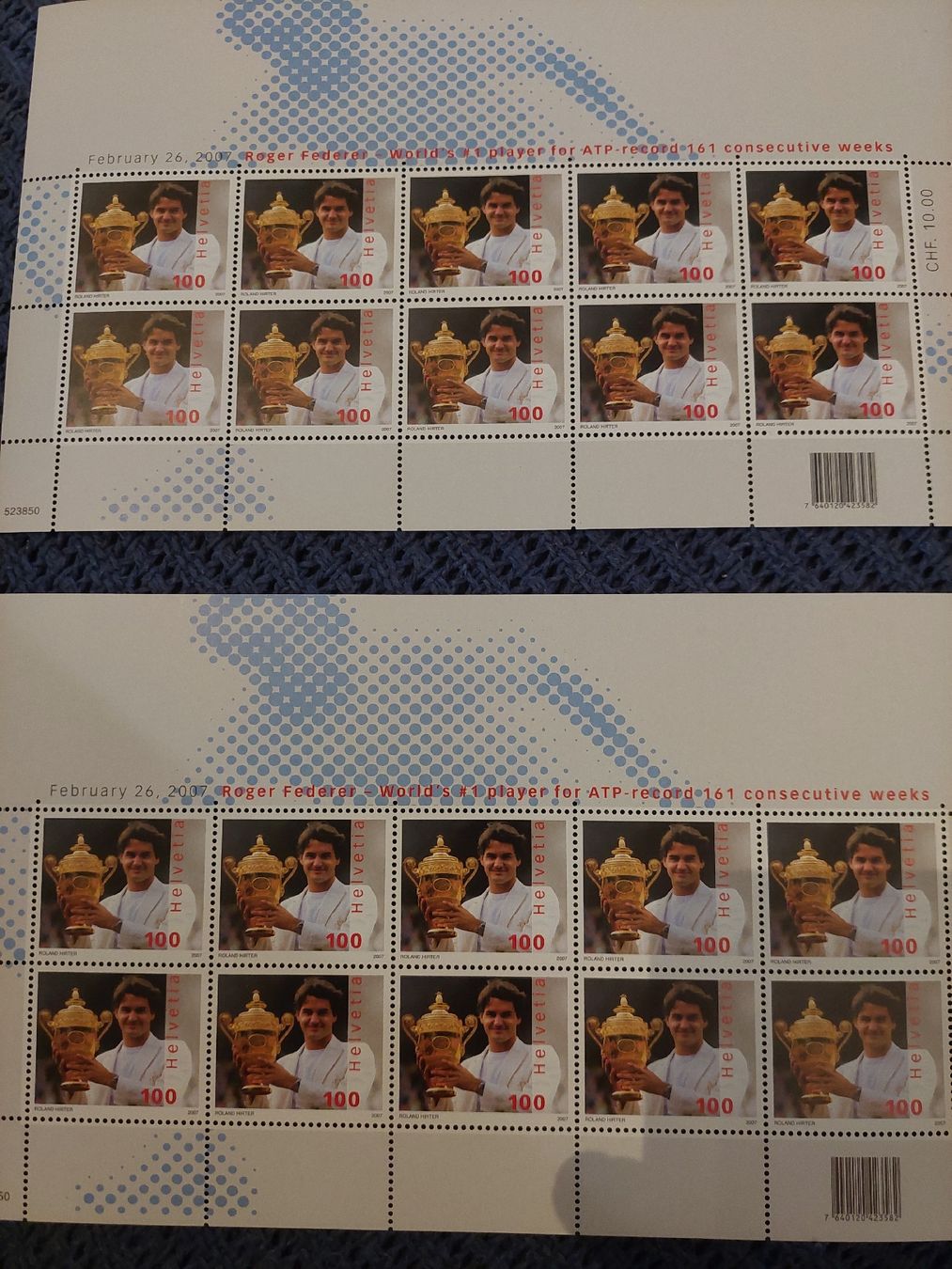 Tous les timbres: Timbres Suisse  – Neuf (Voir description) à Le Locle par wchs