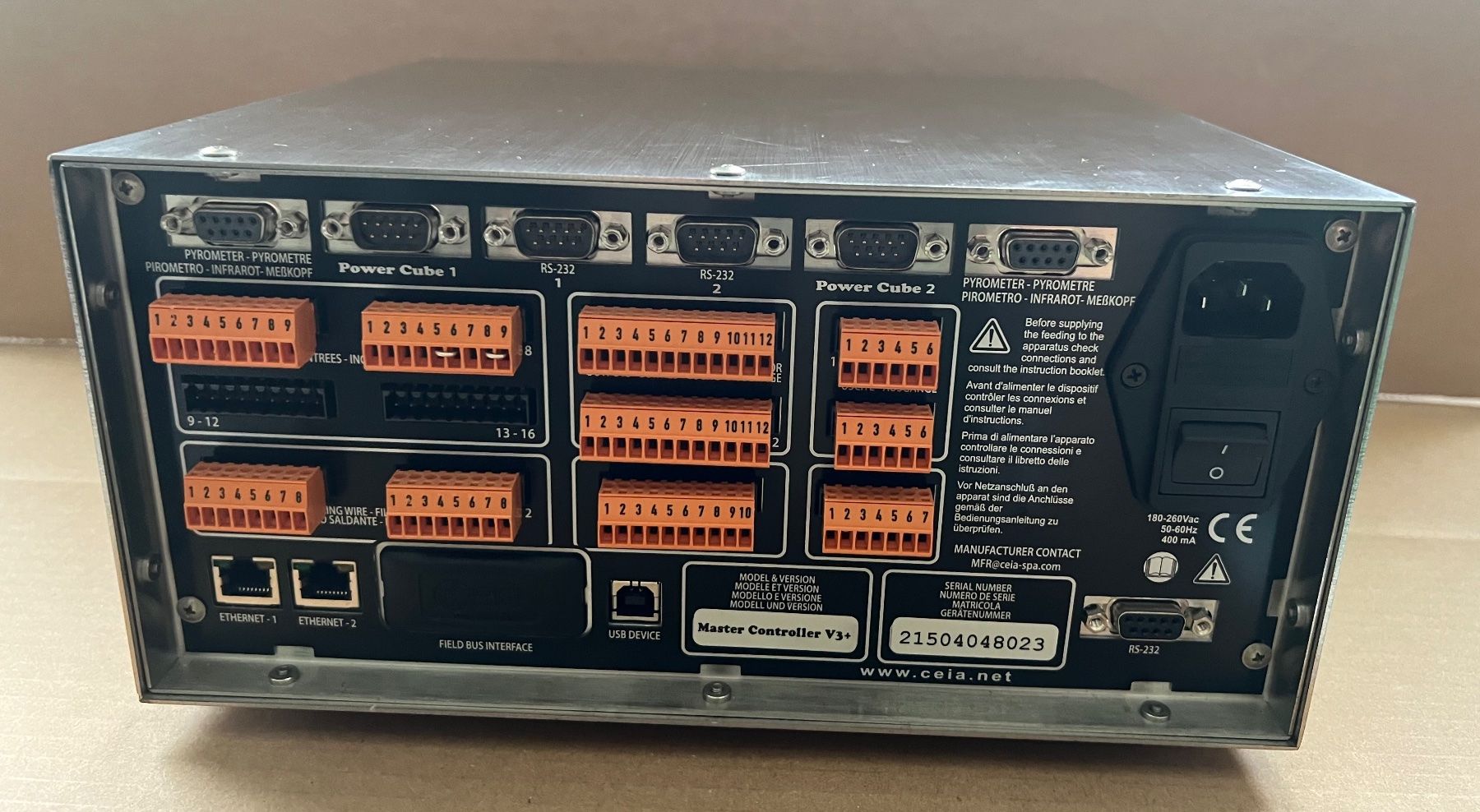 Radiatori: Centrale de contrôle industrielle CEIA Master Controller V3+ – Usato da Basel venduto da La.Bonne.affaire 7