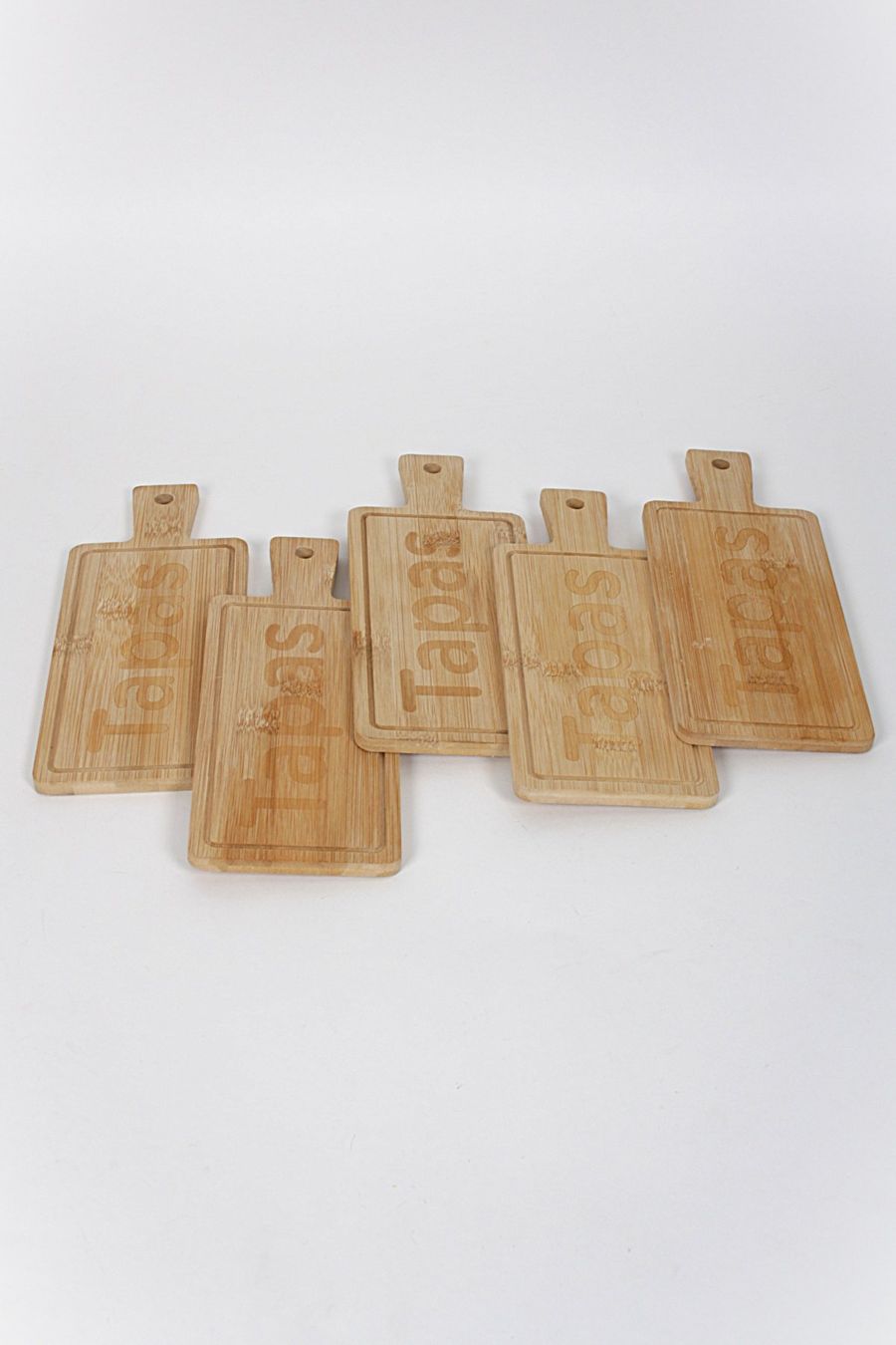 Articoli in legno: 5er-Set Tapas Holzbretter 1 – Usato da Zollikofen venduto da Restwert_Zollikofen