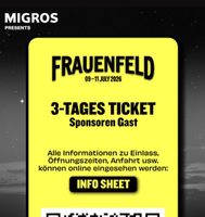 Openair Frauenfeld - 2 x 3 Tages Ticket