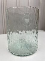 Recyceltes Glas Windlicht | Vase, Ø14xH15cm - Blumentopf