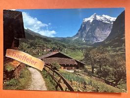 1962 38917 bei Grindelwald, Wetterhorn.