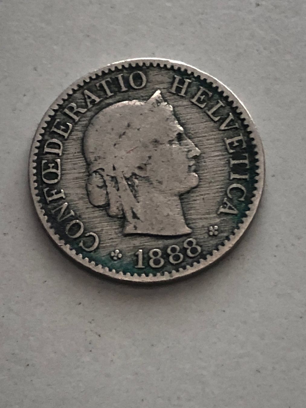 Toutes les monnaies: 5 Rp. 1888 – D'occasion à Schötz par Odpa