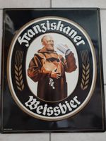 Blechschild FRANZISKANER WEISSBIER.