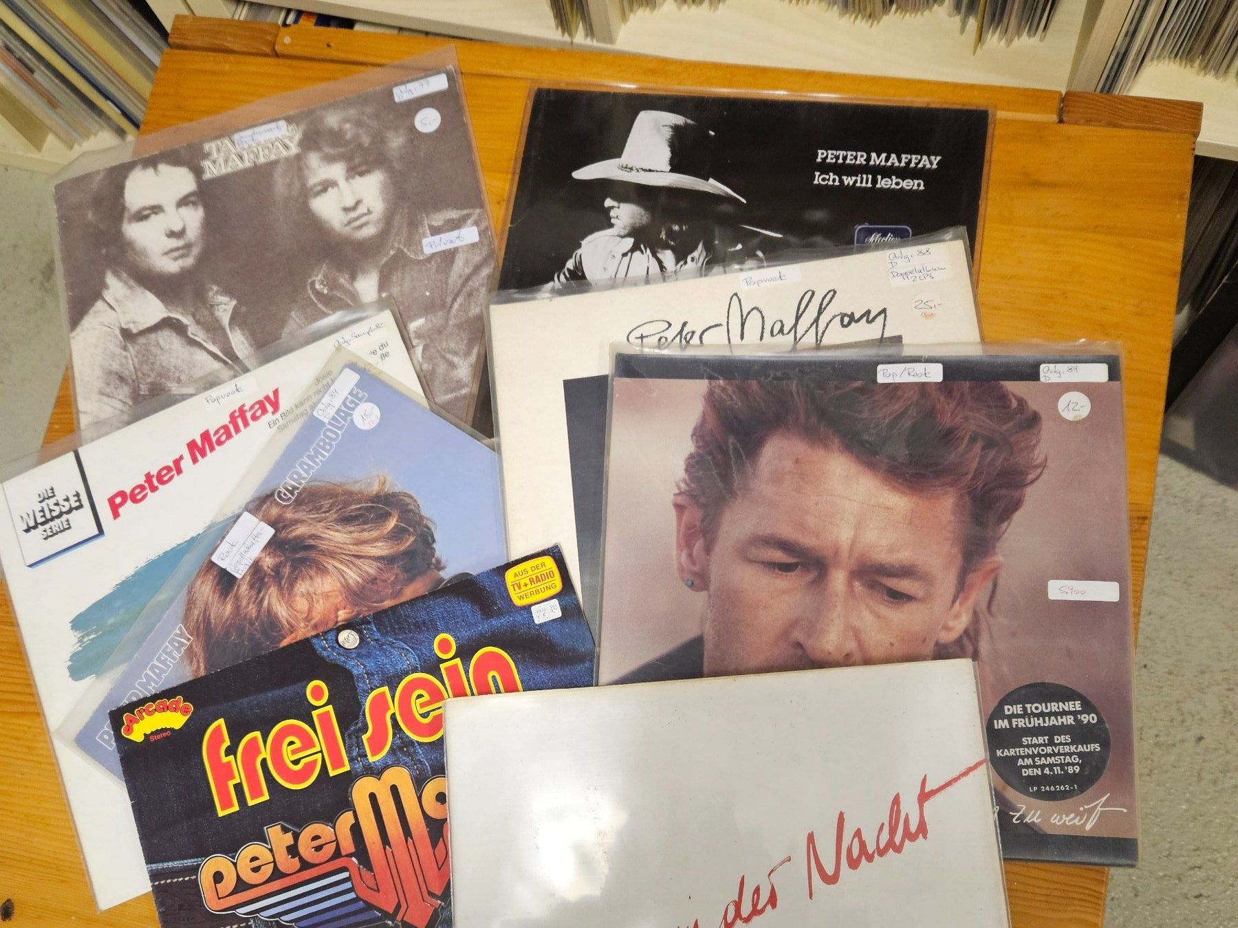 Dischi in vinile: 8 SUPER LP'S VON PETER MAFFAY – Usato da Eschenz venduto da Ours7 2