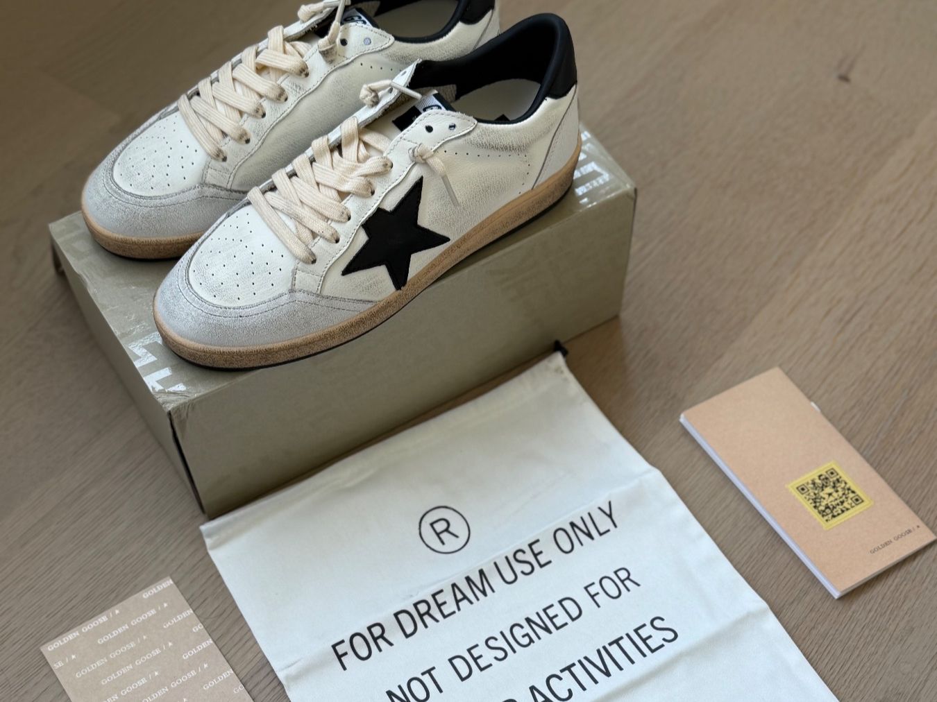 Golden Goose Scarpe da uomo: Golden Goose Ball Star 42 creme – Nuovo e nell'imballaggio originale da Allschwil venduto da lor_6cgq