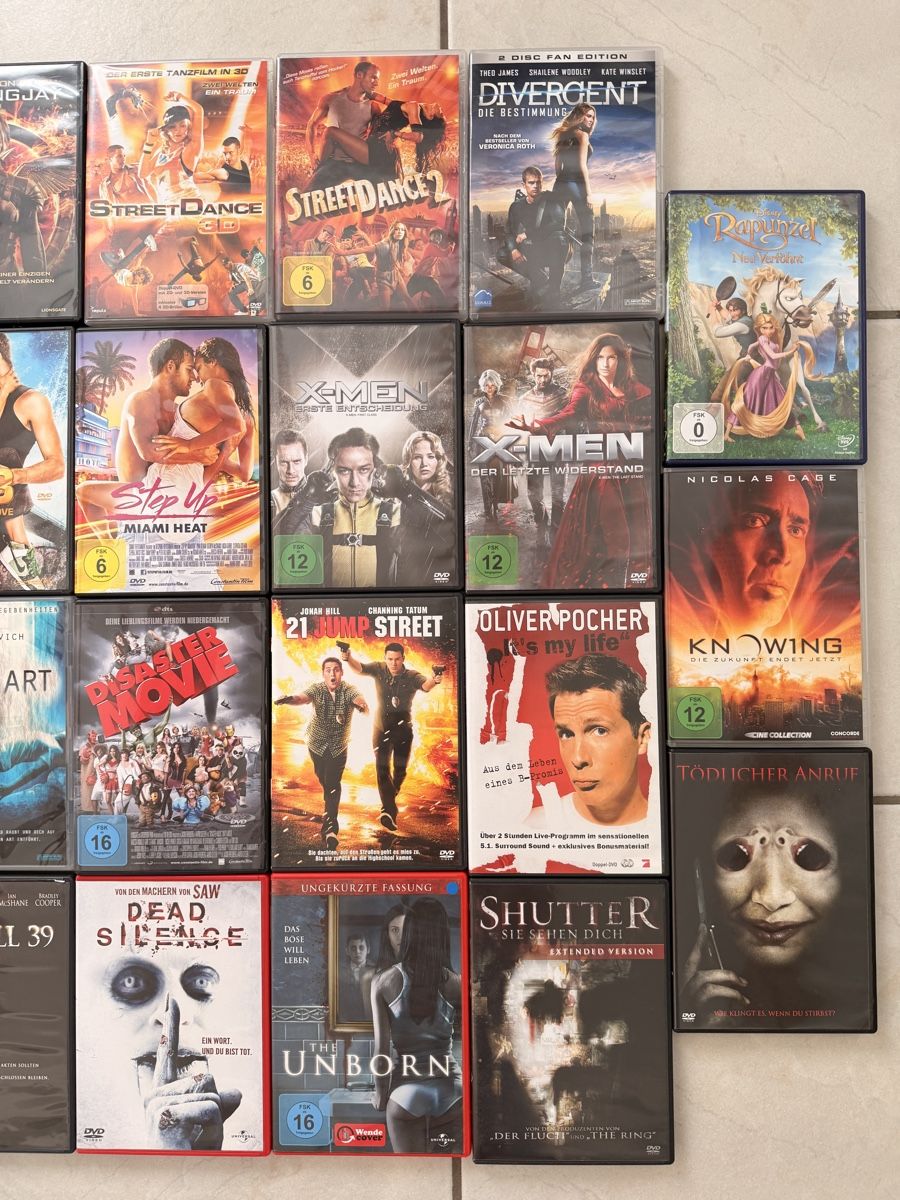 Tous les DVDs: !!! AB 1 FR !!! DVD Sammlung 27-teilig – D'occasion à Glattfelden par ilamas 3