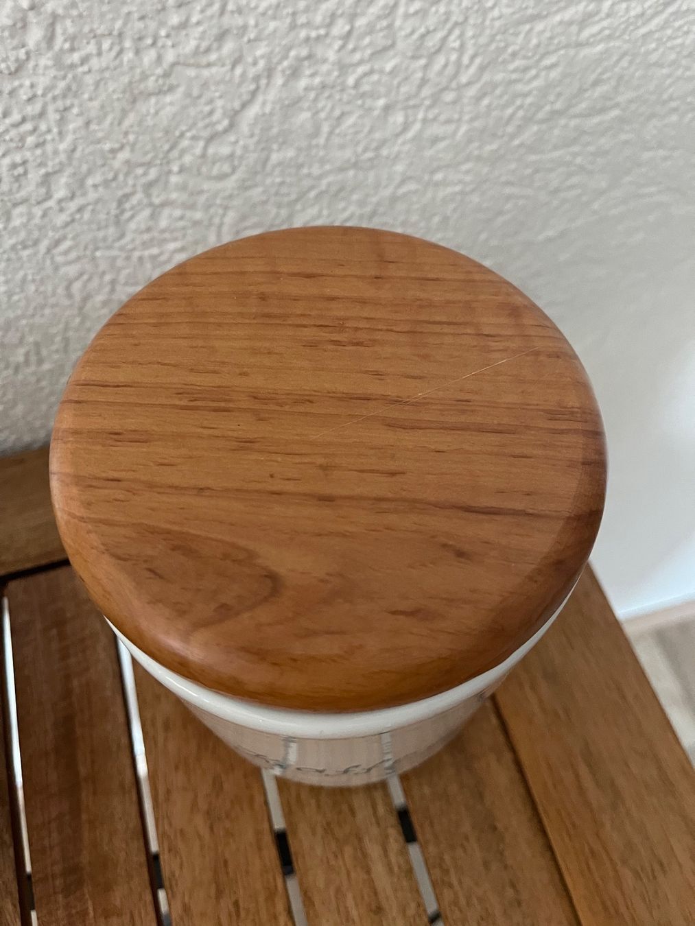 Contenitori & Simili: Rometti Keramik Kaffee Behälter Holz Deckel – Usato da Nussbaumen AG venduto da HelenaDavid1910 1