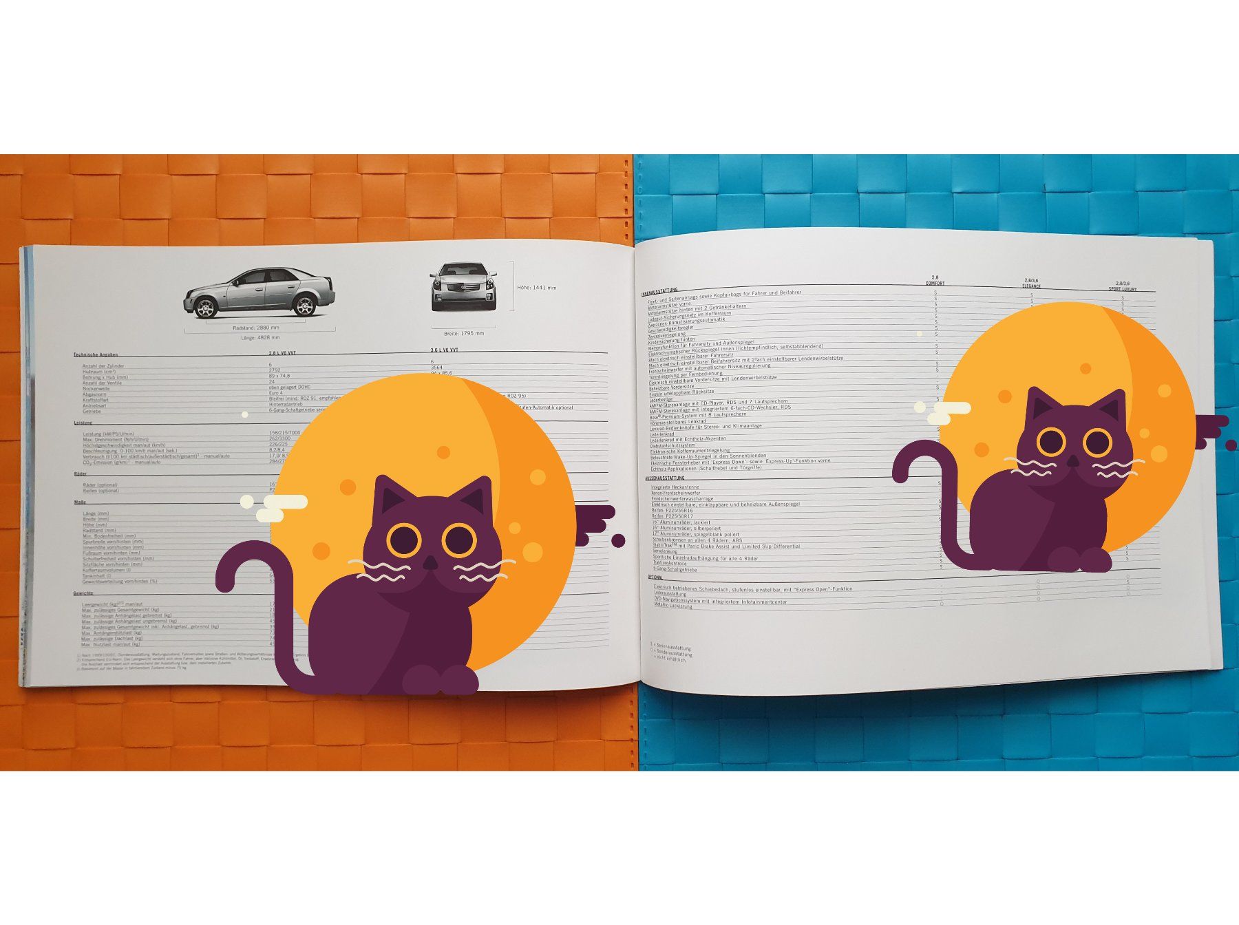 Riviste & Magazine: CADILLAC CTS 2005 - Prospekt / Katalog – Usato da Viganello venduto da CARLiteratur 6