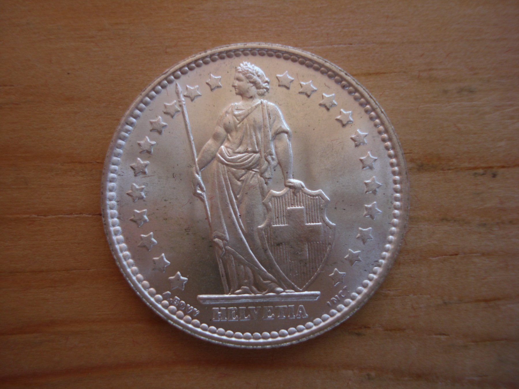 Tutti le monete: (C1) 1 Franken 1957 STGL – Usato da Erlach venduto da Net-Coins 1