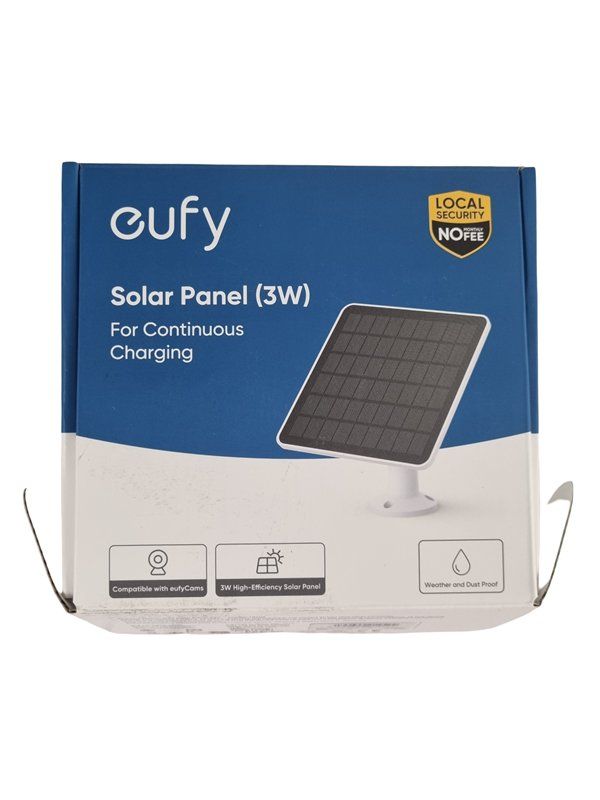 Dispositivi a energia solare: EUFY Solar Panel (3W) – Nuovo (secondo la descrizione) da Wangen b. Olten venduto da Restwert_Wangen