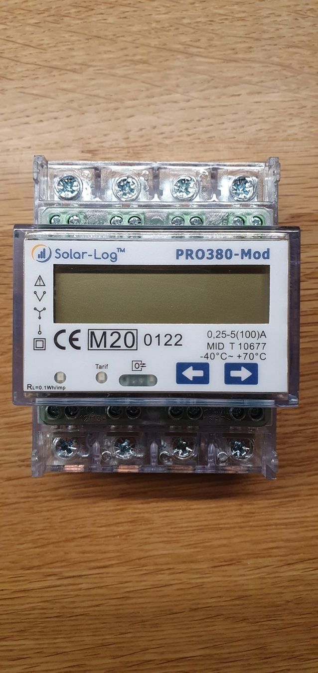 Messen: Solar-Log PRO380-Mod Drehstromzähler 3-p – Gebraucht aus Oberwangen b. Bern von