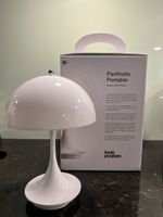 Louis Poulsen Panthella Portable Tischleuchte weiss neu