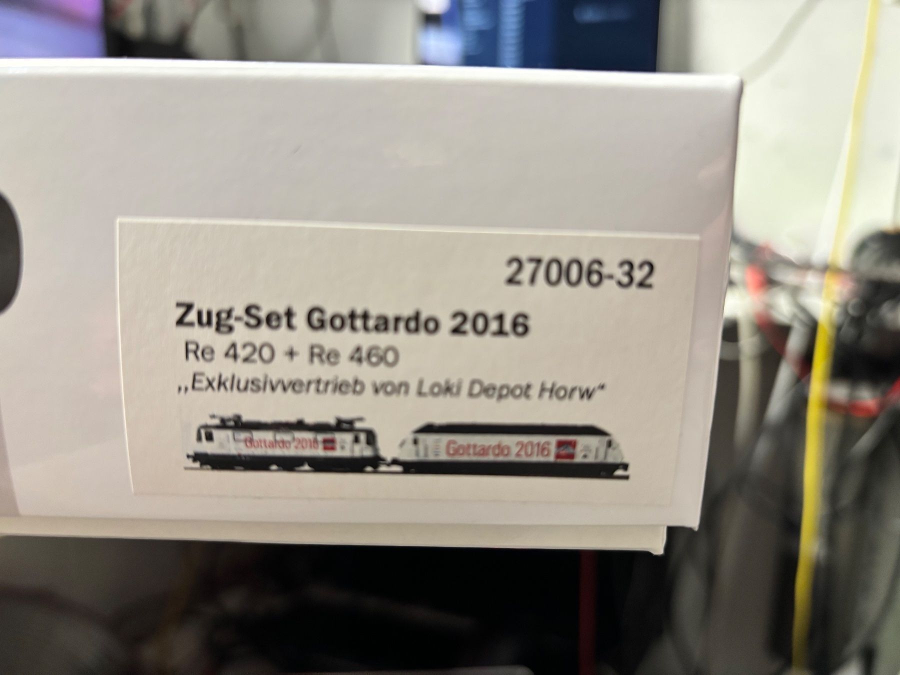 Hag Modellini di ferrovie: HAG 27006-32 Zug Set Gottardo 2016 – Nuovo (secondo la descrizione) da Rothenburg venduto da Vanzonk 1
