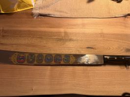 Machete Corona made in El Salvador mit Wappen 63cm