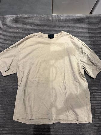 Oversized Basic T-Shirt beige - Gr. M
