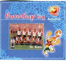 Block "Fussball". St. Kitts