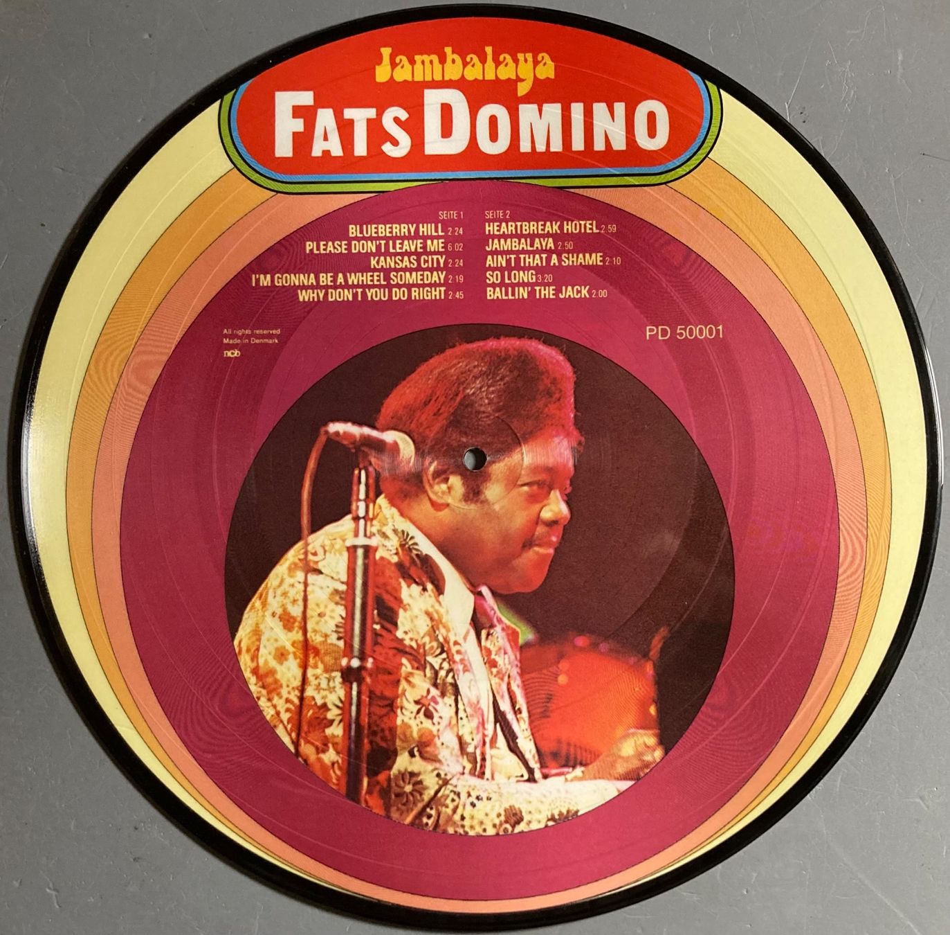 Dischi in vinile: FATS DOMINO - JAMBALAYA – Usato da Poliez-Pittet venduto da Newtown-Records 1