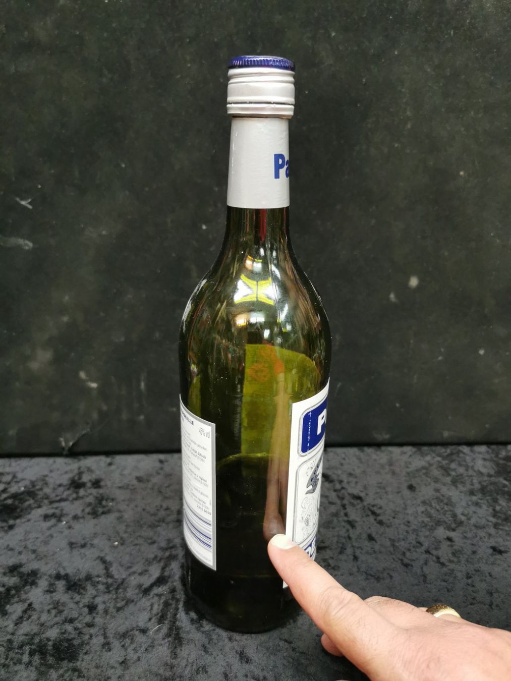 Spirituosen: ANCIENNE BOUTEILLE PASTIS ENTAMÉE – Gebraucht aus Genève von Leboucheoreilles 7