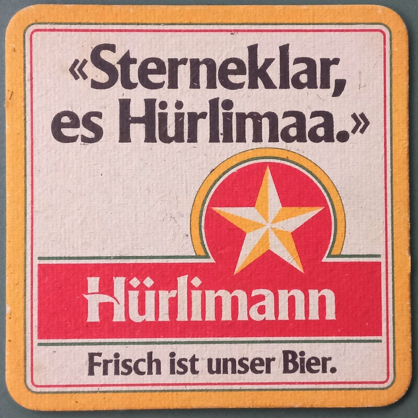 Hürlimann Sottobicchieri: Bierdeckel - Hürlimann - CH – Usato da Niederuzwil venduto da lubimaja 1