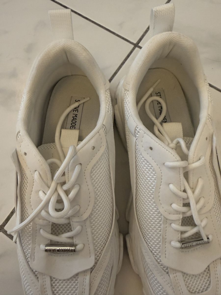 Steve Madden Scarpe da uomo: Steve Madden POSSESSION - Sneaker low - white Gr 45 – Nuovo (secondo la descrizione) da Wilen b. Wollerau venduto da Corradino0 3
