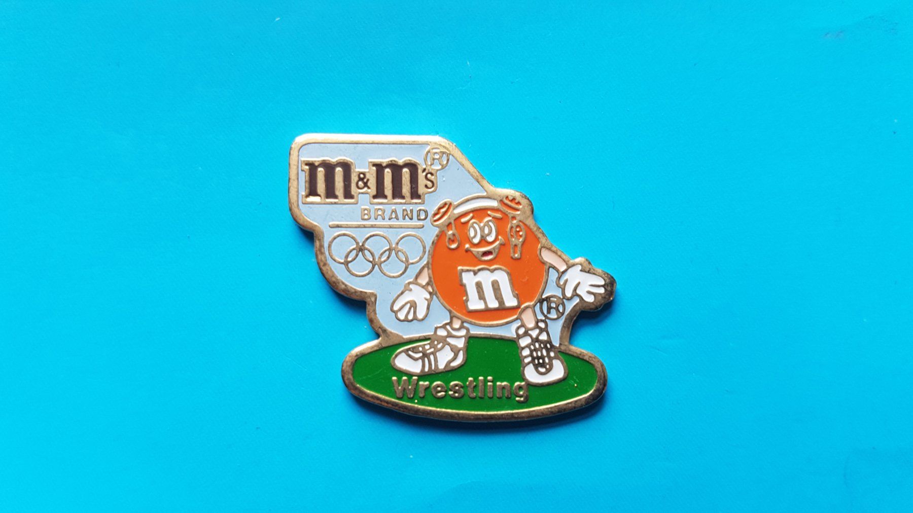 Placchette & Badge: Pins - Olympiade 1992 / M&M's – Usato da Reinach BL venduto da Dexy62