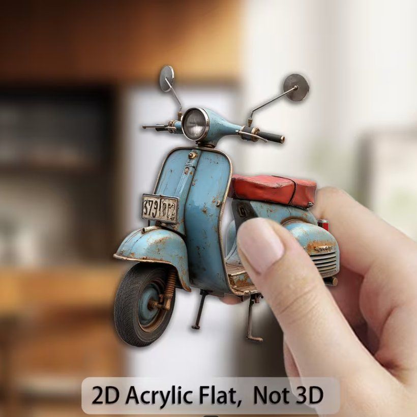 Magnete: Vespa Magnet Retro – Neu und originalverpackt aus Gerlafingen von Tsuru