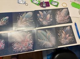 Diamond Painting Karten Feder 🪶
