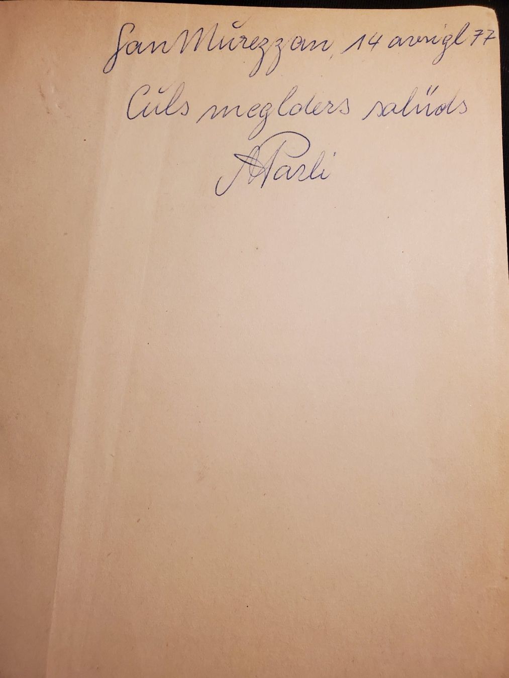 Libri: La Tevletta - Dr. Robert Ganzoni – Usato da Opfikon venduto da Steins_Siedlung 4