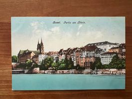 AK  1918 Basel uralt coloriert       (G2163)