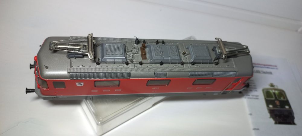 HAG SBB Re 4/4 II 11239 Porrentruy H0 1:87 für Bastler (Defekt) in ...