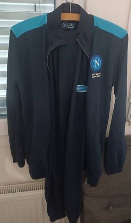 Survêtement officiel SSC Napoli Homewear (veste + pantalon)
