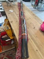 Didgeridoo mit Schutzhülle