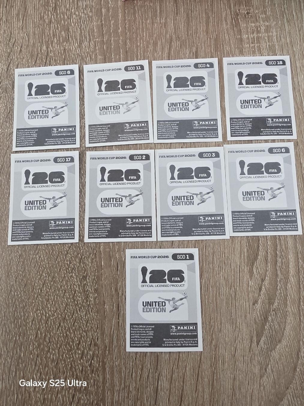 Panini Carte collezionabili: Figurine Panini Scozia  – Usato da Massagno venduto da Arj87 1