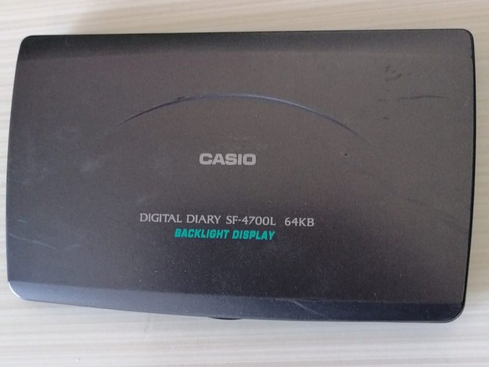 Casio digital diary netbook kaufen auf ricardo