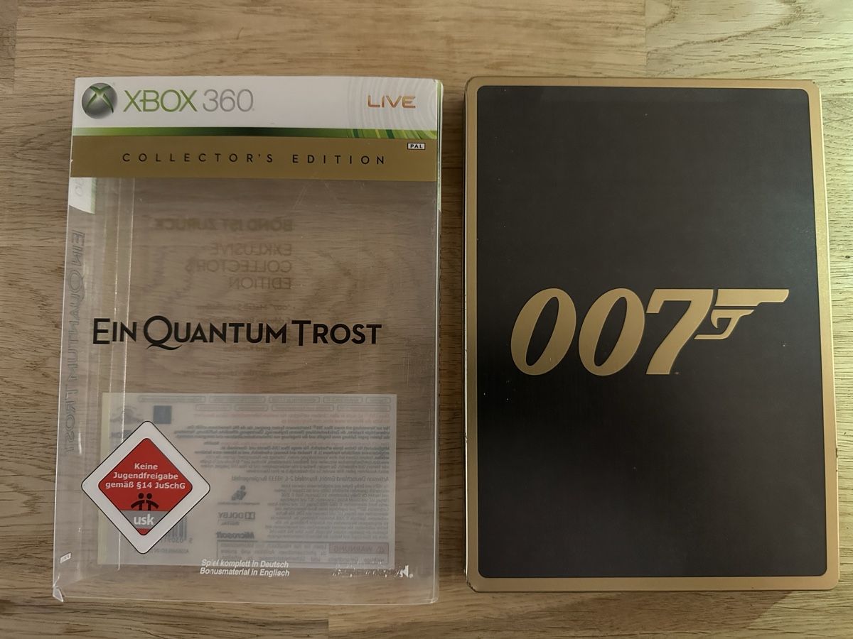 Microsoft Giochi: James Bond 007 Ein Quantum Trost Collectors Edition Xbox 360 – Usato da Kestenholz venduto da Mad18 2