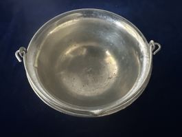 Kessel Becher Metallbecher mit Henkel ca. 16cm DM 