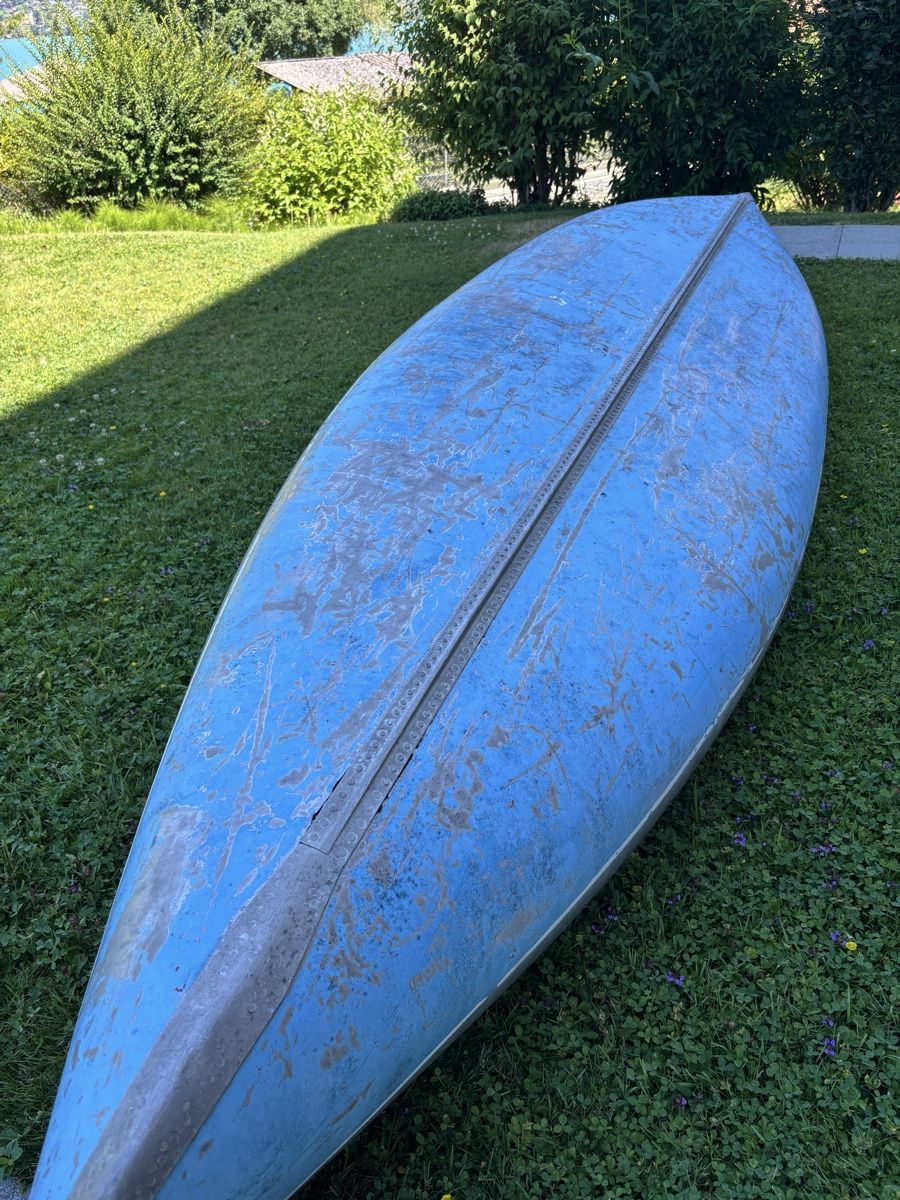 Boote: Aluminium Kanu mit Paddel (Original Grumman) – Gebraucht aus Sachseln von fab_kst9 4