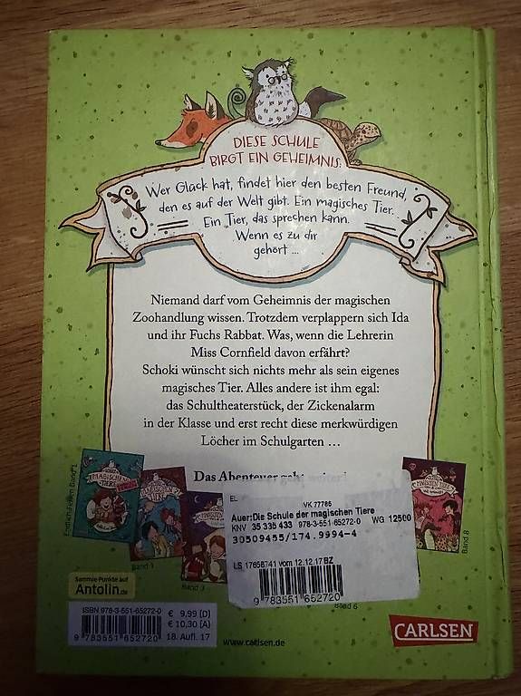 Bücher: Die Schule der magischen Tiere - Voller Löcher – Gebraucht aus Gümligen von Sally777 1