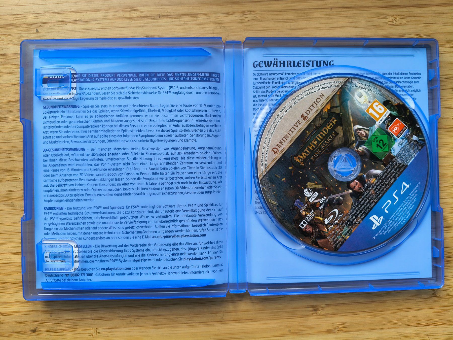 Spiele: Pathfinder: Kingmaker - Definitive Edition (PS 4) – Gebraucht aus Riedholz von ste_96cd 2