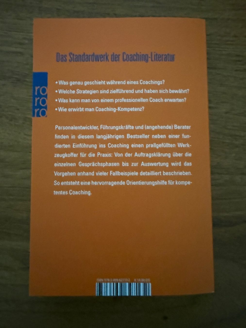 Libri: Buch: Coaching - Miteinander Ziele erreichen – Usato da Wittinsburg venduto da redrose296 2