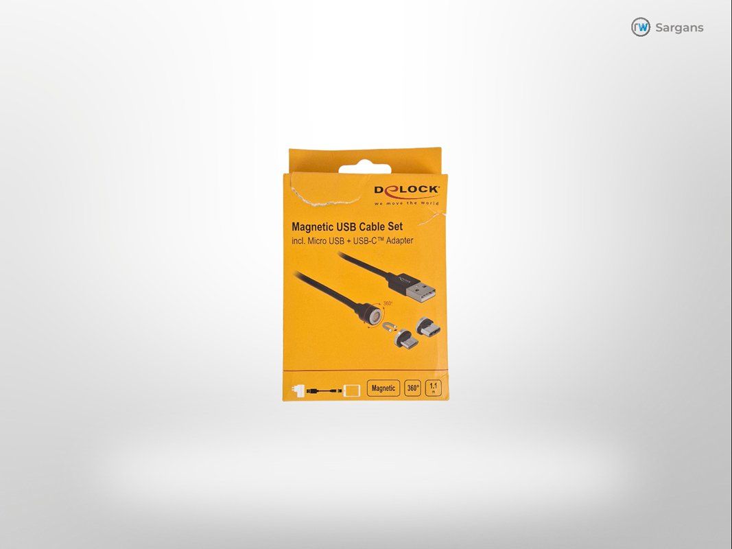 Cavi: DELOCK USB2.0-Ladekabel magnetische Stecker – Nuovo (secondo la descrizione) da Sargans venduto da Restwert_Sargans