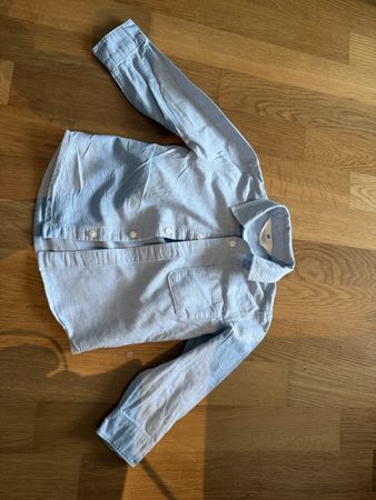 Hemd H&M hellblau Grösse 92 guter Zustand getragen