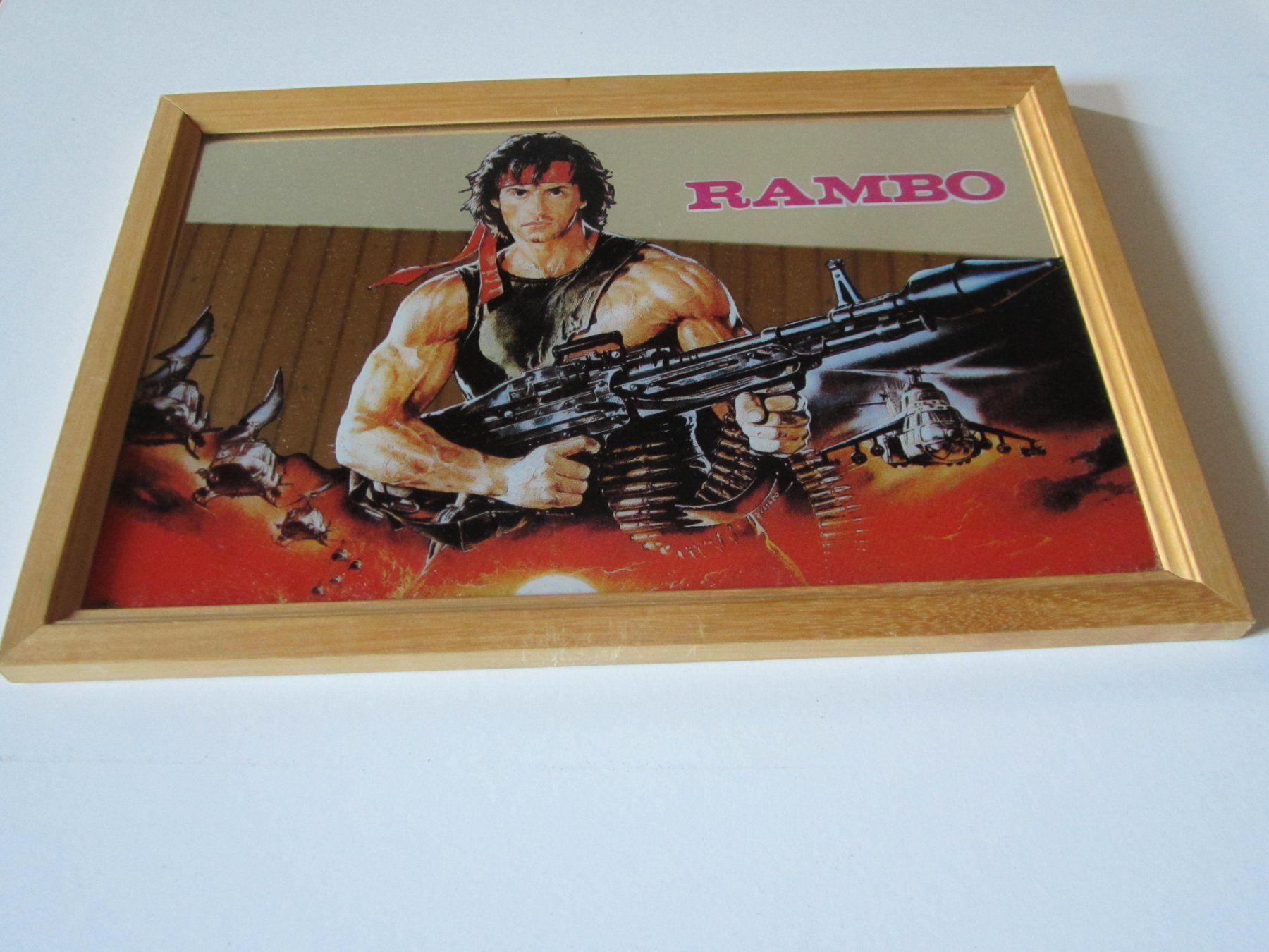 Specchi: Tableau miroir Rambo 2 vintage – Usato da Tramelan venduto da Tors