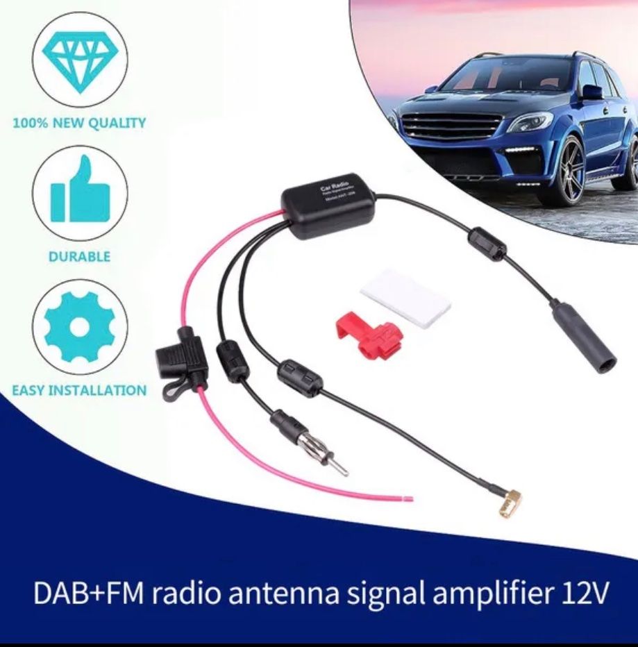 Radio: DAB Antenne Splitter Adapter / DAB+ Auto Radio – Nuovo e nell'imballaggio originale da Rorschach venduto da lobosch1 1
