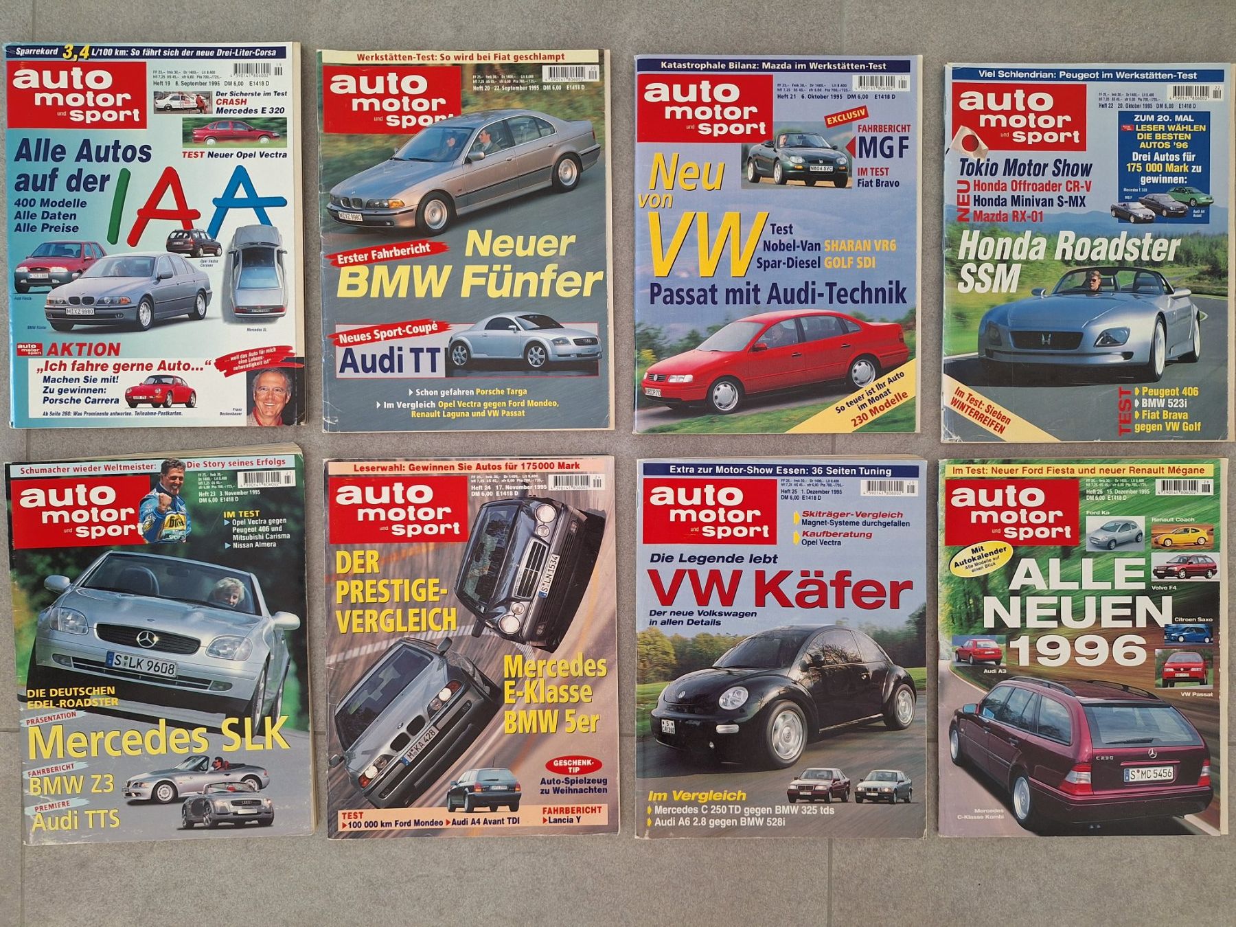 Riviste & Magazine: Zeitschrift auto motor und sport 1995 – Usato da Mühlethal venduto da prackendorf 1
