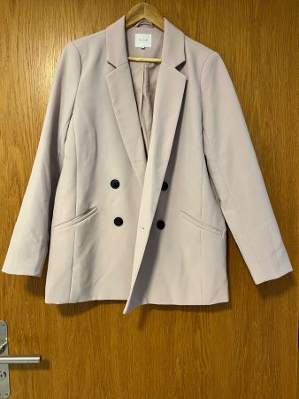 VILA klassischer Blazer, Grösse 40, Rosa, Top Zustand