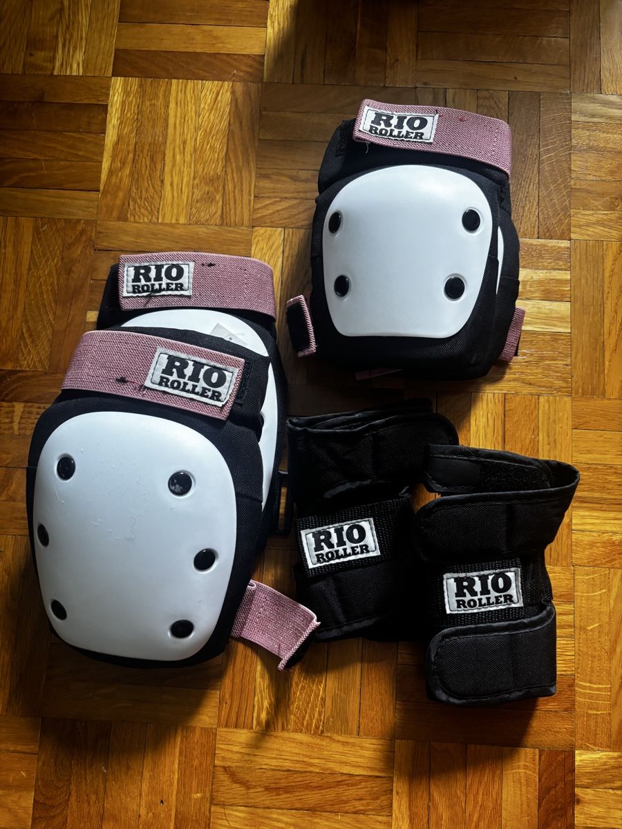 Rio Roller Pattini in linea & Pattini a rotelle: Rollschuh Set: Roces EU 42 und Schoner Rio Roller rosa – Usato da Zürich venduto da lol_ltz7 2