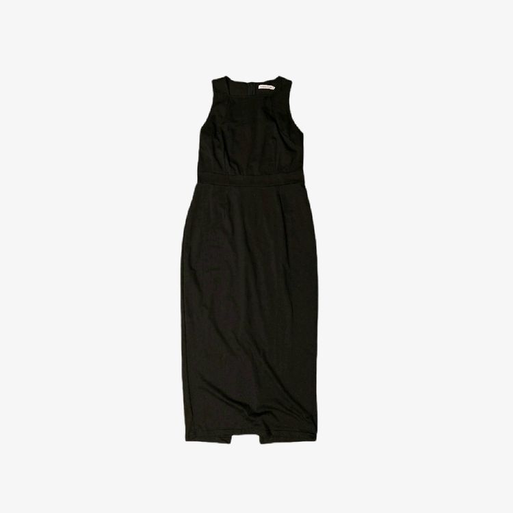 Black Maxi Dress with rectangular neck (Neu (gemäss Beschreibung)) in ...