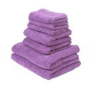 Teli da bagno: Frottée-Duschtücher 70x140  Lila – Nuovo e nell'imballaggio originale da Oensingen venduto da Smart2006 5